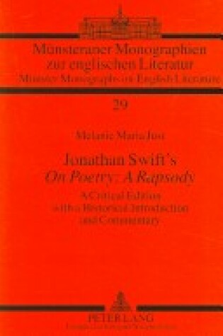 Cover of Jonathan Swift's on Poetry