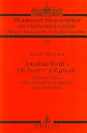 Book cover for Jonathan Swift's on Poetry