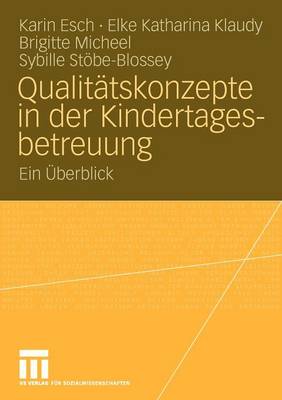 Book cover for Qualitatskonzepte in Der Kindertagesbetreuung