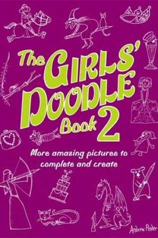 Cover of The Girls' Doodle Book 2