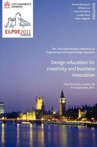 Cover of Design Education for Creativity and Business Innovation