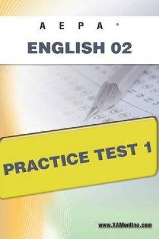 Cover of Aepa English 02 Practice Test 1