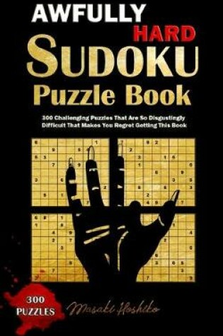 Cover of Awfully Hard Sudoku Puzzle Book