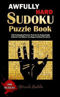 Book cover for Awfully Hard Sudoku Puzzle Book