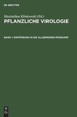 Cover of Einführung in Die Allgemeinen Probleme