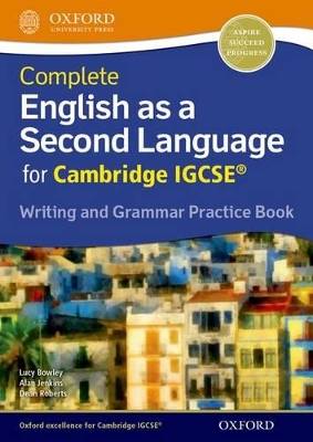 Book cover for Complete English as a Second Language for Cambridge IGCSE Writing and Grammar Practice Book