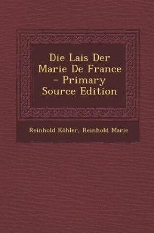 Cover of Die Lais Der Marie de France