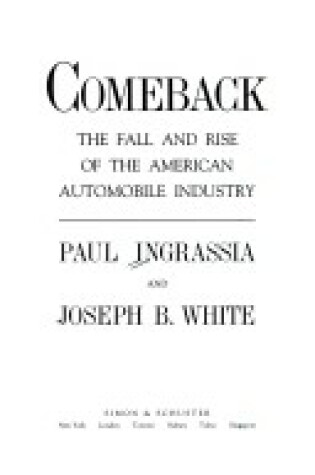 Cover of Comeback