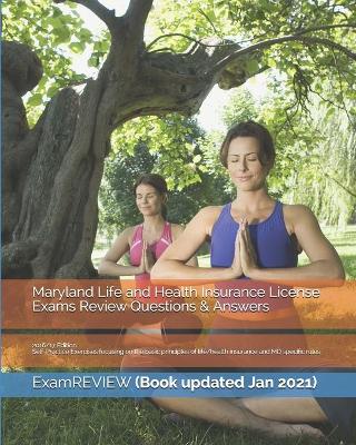 Book cover for Maryland Life and Health Insurance License Exams Review Questions & Answers 2016/17 Edition