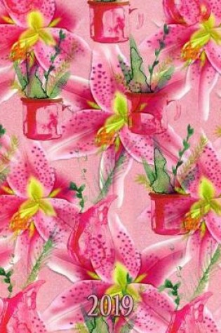 Cover of Pink and Yellow Bold and Beautiful Spring Flowers