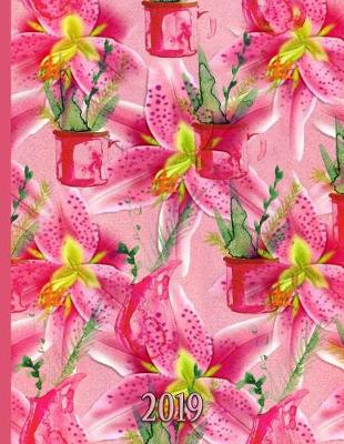 Book cover for Pink and Yellow Bold and Beautiful Spring Flowers