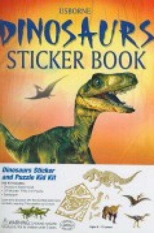 Cover of Dinosaurs Sticker and Puzzle Kid Kit (Bag)