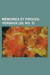 Book cover for Memoires Et Proces-Verbaux