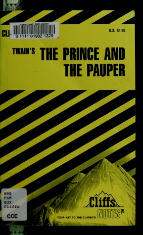 Book cover for Notes on Twain's "Prince and the Pauper"