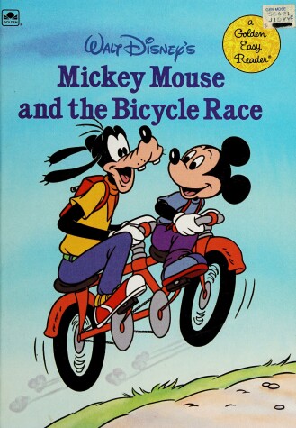 Book cover for Walt Disney's Mickey Mouse and the Bicycle Race