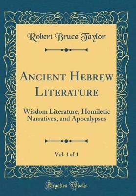 Book cover for Ancient Hebrew Literature, Vol. 4 of 4