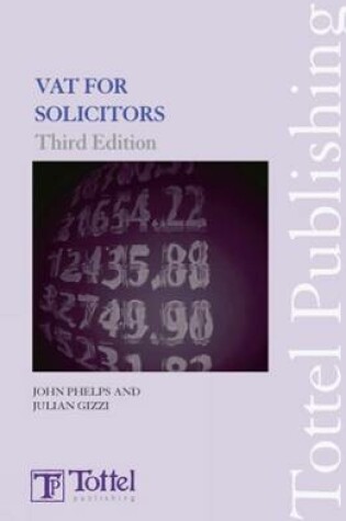 Cover of VAT for Solicitors