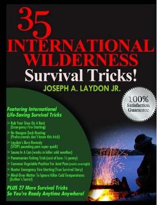 Book cover for 35 International Wilderness Survival Tricks!