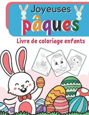 Book cover for Joyeuses Pâques Livre de coloriage enfants