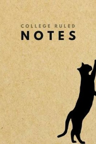 Cover of College Ruled Notes