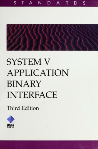 Cover of System V Application Binary Interface