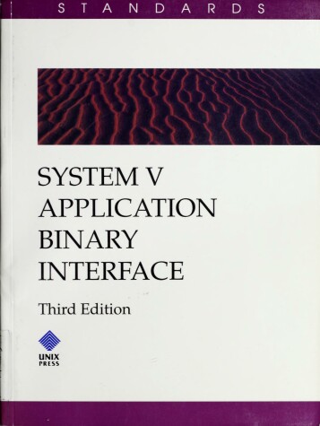 Cover of System V Application Binary Interface