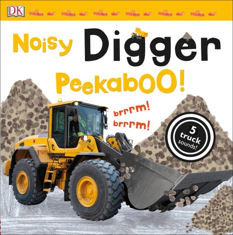 Book cover for Noisy Digger Peekaboo!