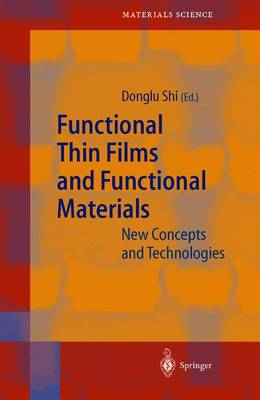 Book cover for Functional Thin Films and Functional Materials