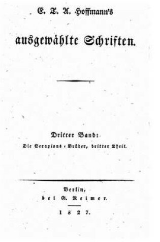 Cover of Ausgewahlte schriften