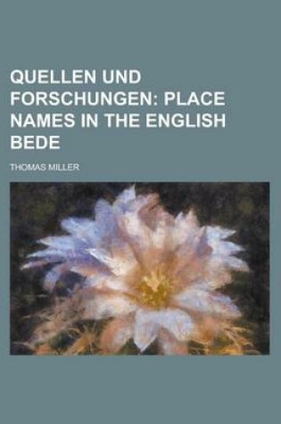 Cover of Quellen Und Forschungen