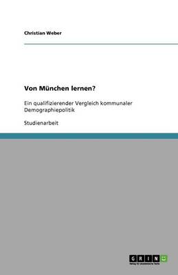 Book cover for Von Munchen lernen?