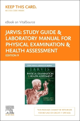 Cover of Study Guide & Laboratory Manual for Physical Examination & Health Assessment Elsevier eBook on Vitalsource (Retail Access Card)