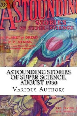 Cover of Astounding Stories of Super-Science, August 1930