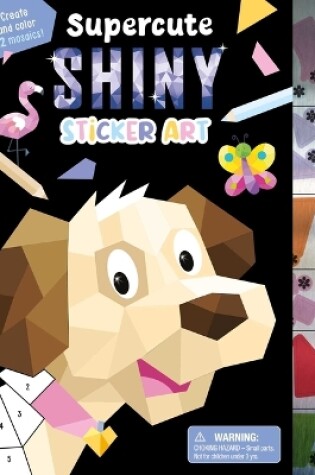 Cover of Supercute Shiny Sticker Art