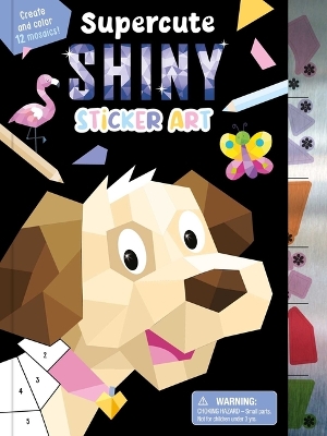 Book cover for Supercute Shiny Sticker Art