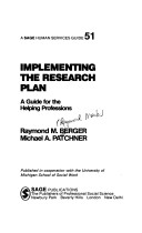 Cover of Planning for Research