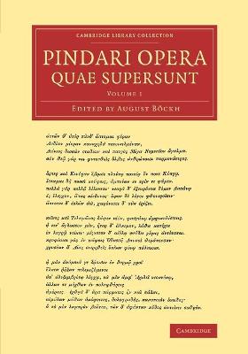 Book cover for Pindari opera quae supersunt