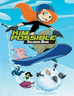 Book cover for Kim Possible Coloring Book