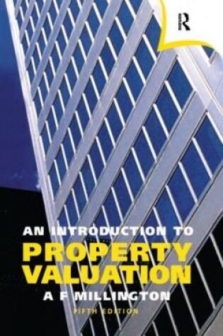 Cover of An Introduction to Property Valuation