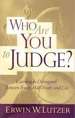 Book cover for Who are You to Judge