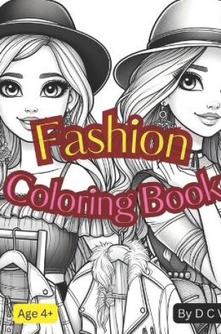 Cover of Fashion Coloring Book