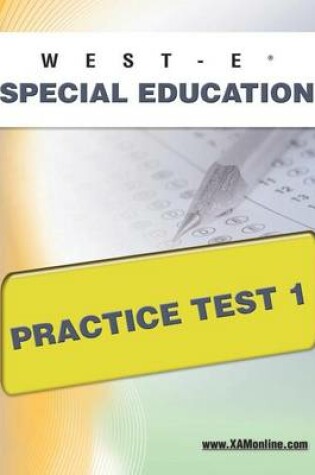 Cover of West-E Special Education Practice Test 1