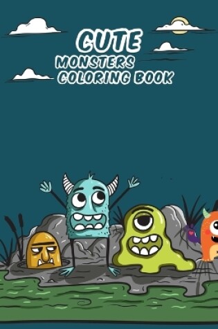 Cover of Cute Monsters Coloring Book