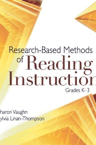 Cover of Research-Based Methods of Reading Instruction, Grades K-3