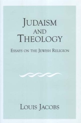 Cover of Judaism and Theology