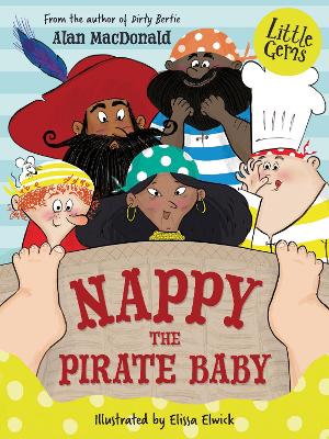Book cover for Nappy the Pirate Baby