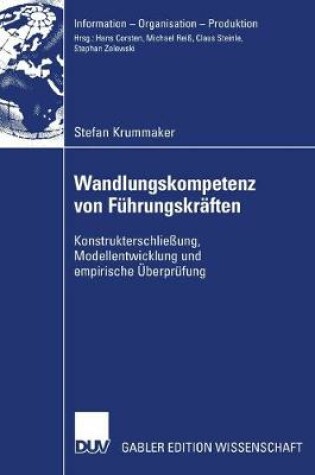 Cover of Wandlungskompetenz von Führungskräften