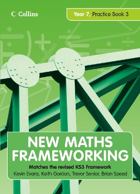 Book cover for New Maths Frameworking Practice 7.3