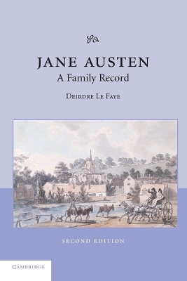 Book cover for Jane Austen: A Family Record