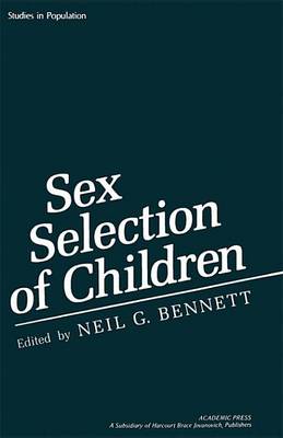 Book cover for Sex Selection of Children